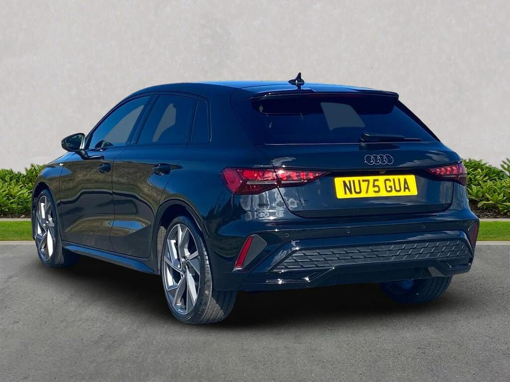 Audi A3 1.5 Tfsi 150 Black Edition S Tronic NU75GUA Black #2