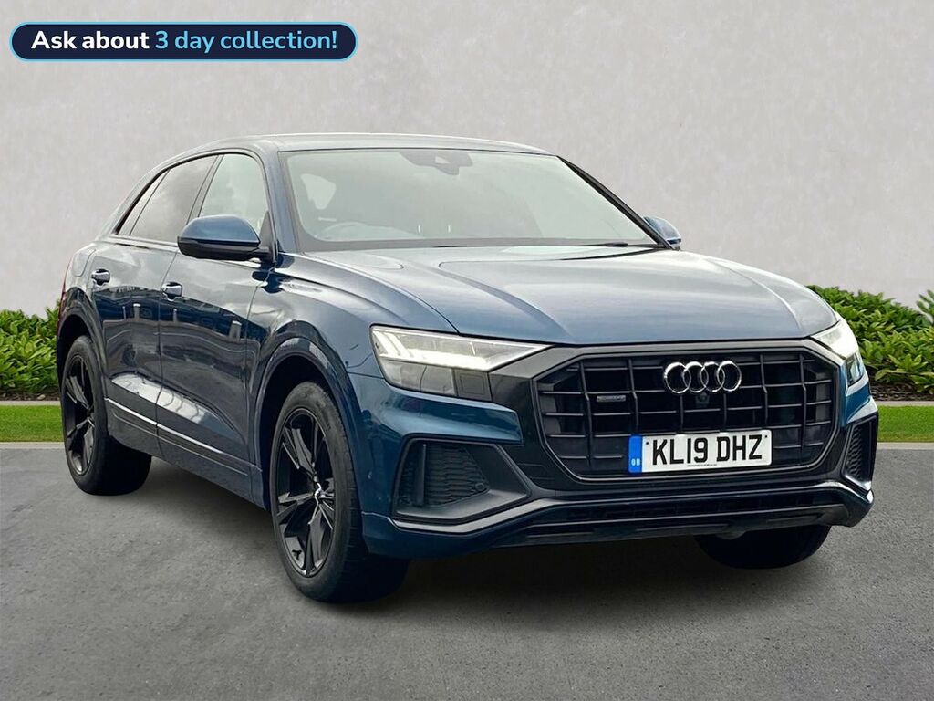 Audi Q8 3.0 Tdi V6 50 S Line Suv Tiptronic Quat Blue
