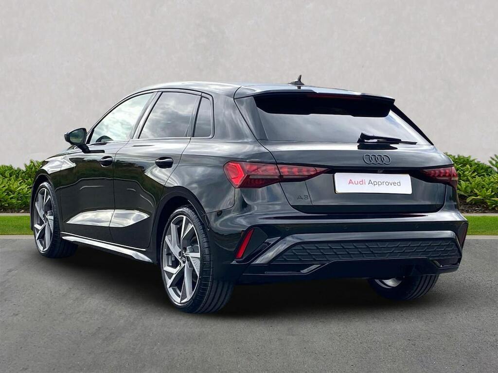 Audi A3 1.5 Tfsi 150 Black Edition S Tronic NX75LSE Black #2