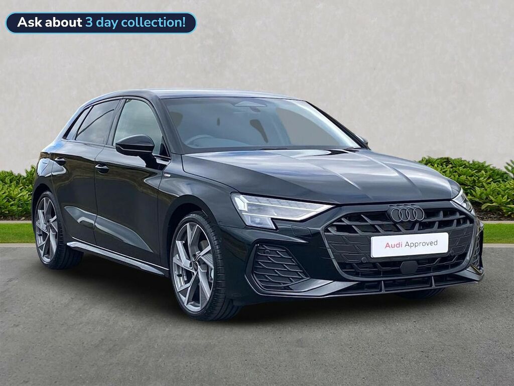 Audi A3 1.5 Tfsi 150 Black Edition S Tronic Black