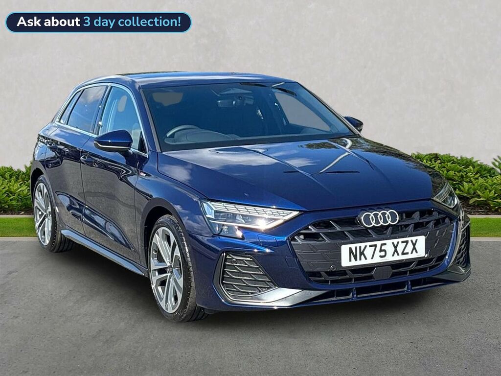 Audi A3 1.5 Tfsi 116 S Line NK75XZX Blue