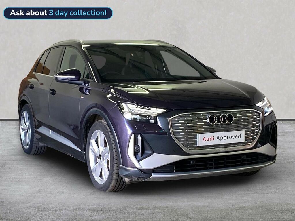 Audi Q4 E Tron 55 S Line Suv Quattro 82Kwh 340 Purple