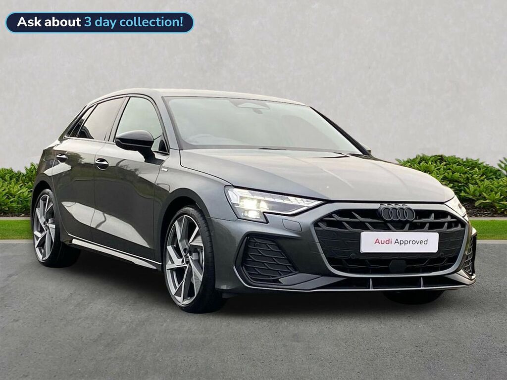 Audi A3 1.5 Tfsi 150 Black Ed S Tronic Tech Pack Grey