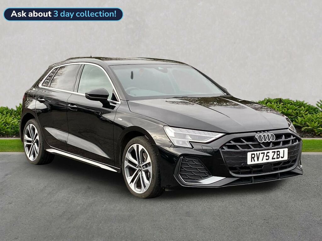 Audi A3 40 Tfsi E S Line S Tronic Black