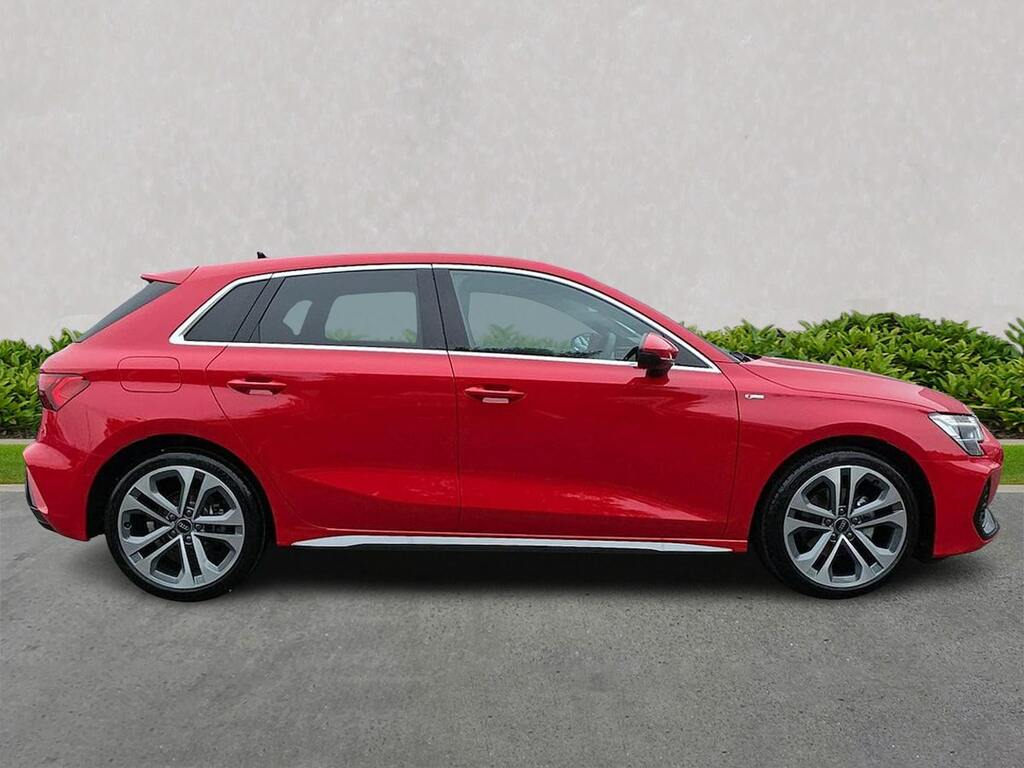 Audi A3 1.5 Tfsi 150 S Line S Tronic NK75XNH Red #3