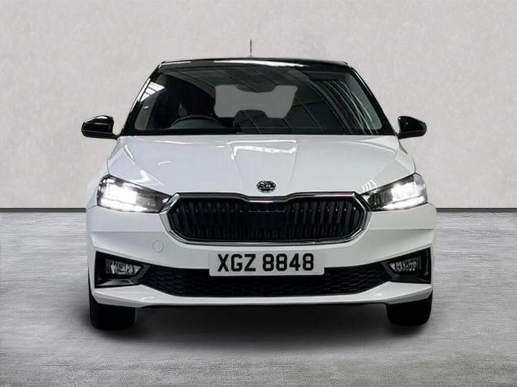 Skoda Fabia 1.0 Tsi Colour Edition Hatchback XGZ8848 White #5