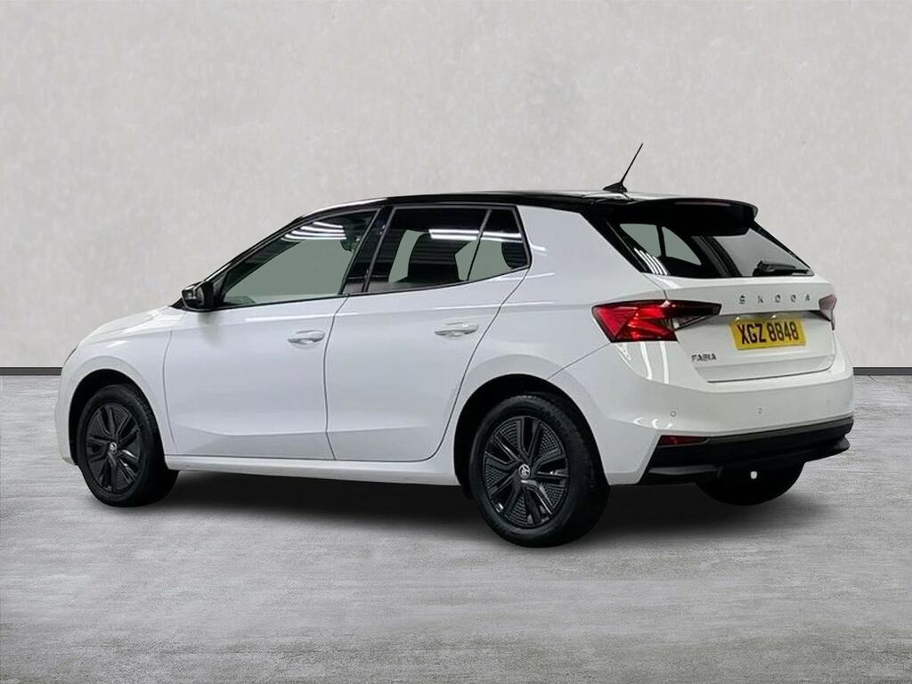 Skoda Fabia 1.0 Tsi Colour Edition Hatchback XGZ8848 White #2