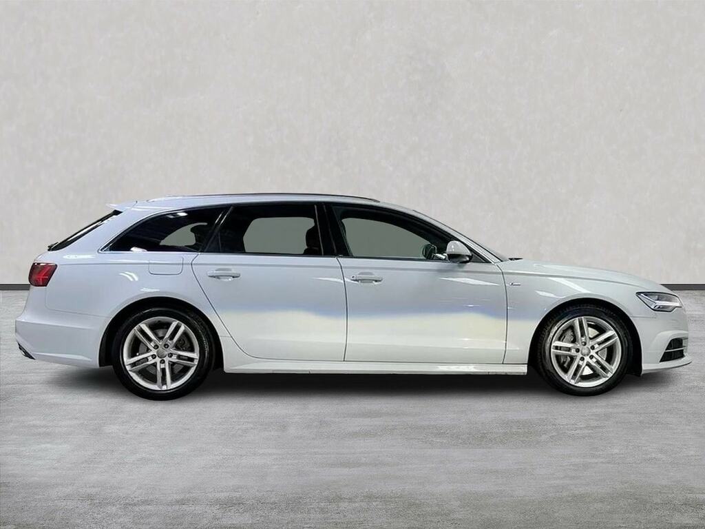 Audi A6 3.0 Tdi V6 S Line Estate S Tronic Quatt White #3