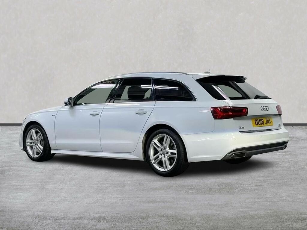 Audi A6 3.0 Tdi V6 S Line Estate S Tronic Quatt White #2