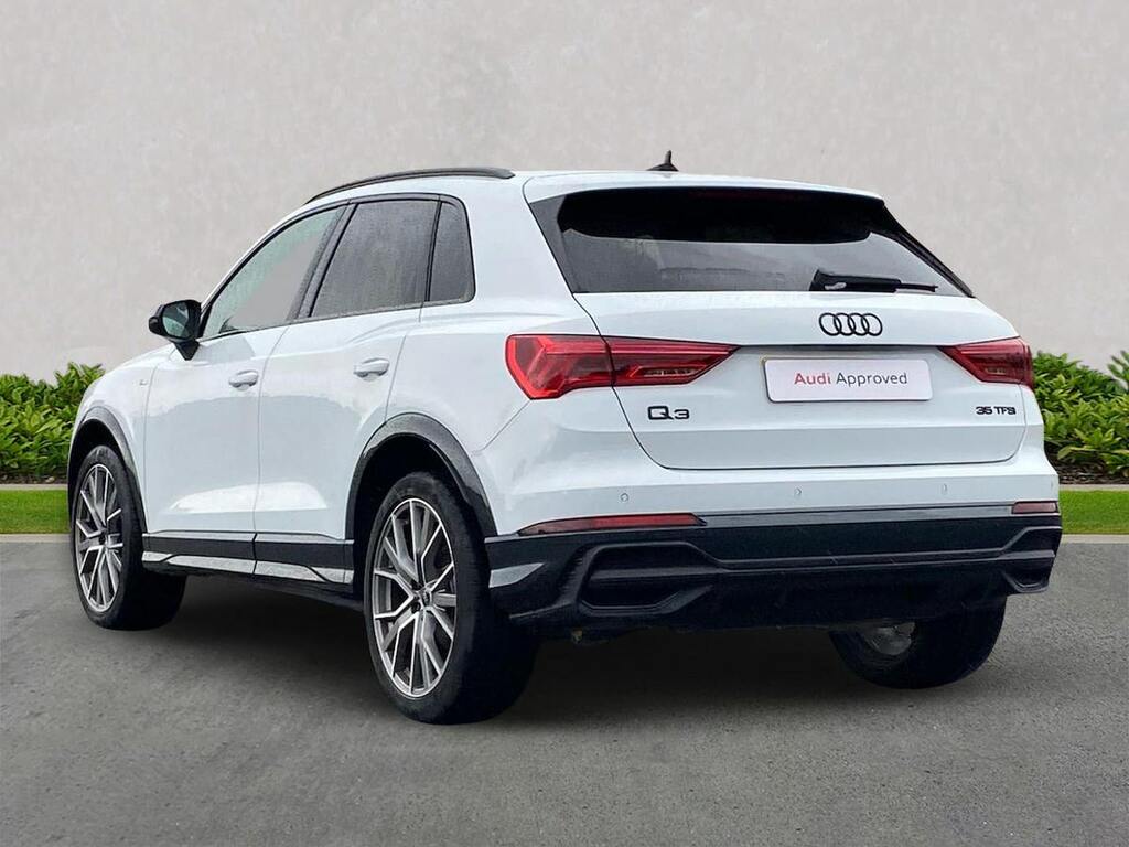 Audi Q3 35 Tfsi Black Edition S Tronic Tech Pack NX75LSL White #2