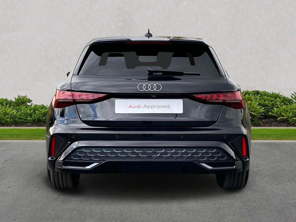 Audi A3 1.5 Tfsi 150 S Line S Tronic NX75LSD Black #4