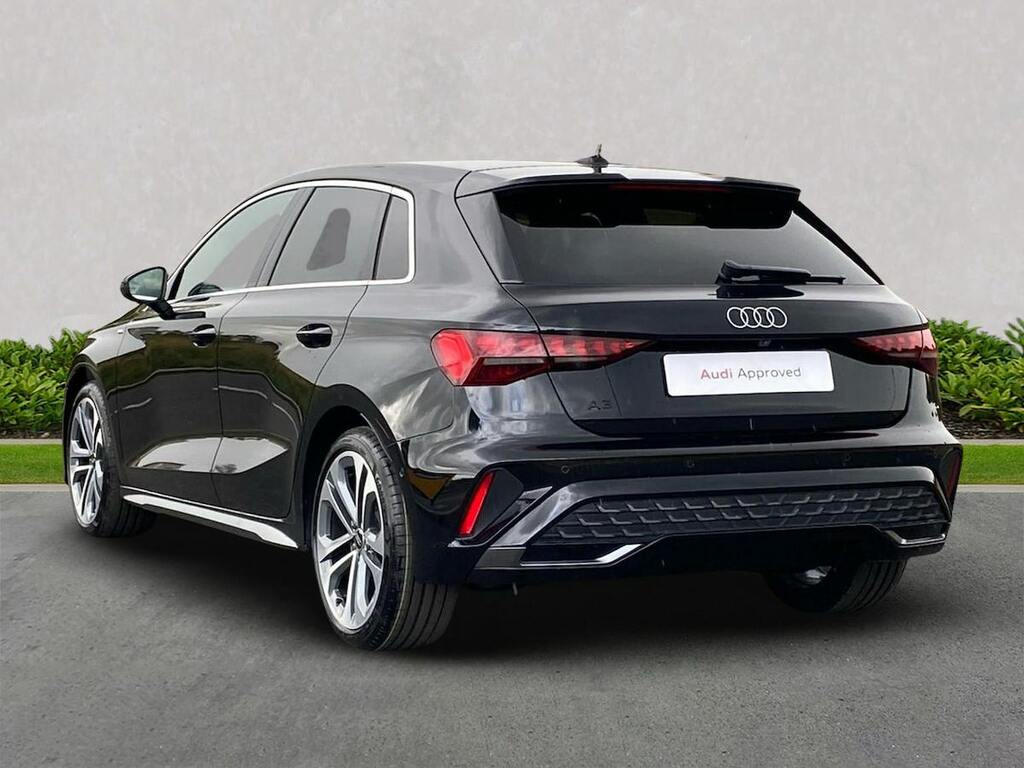 Audi A3 1.5 Tfsi 150 S Line S Tronic NX75LSD Black #2