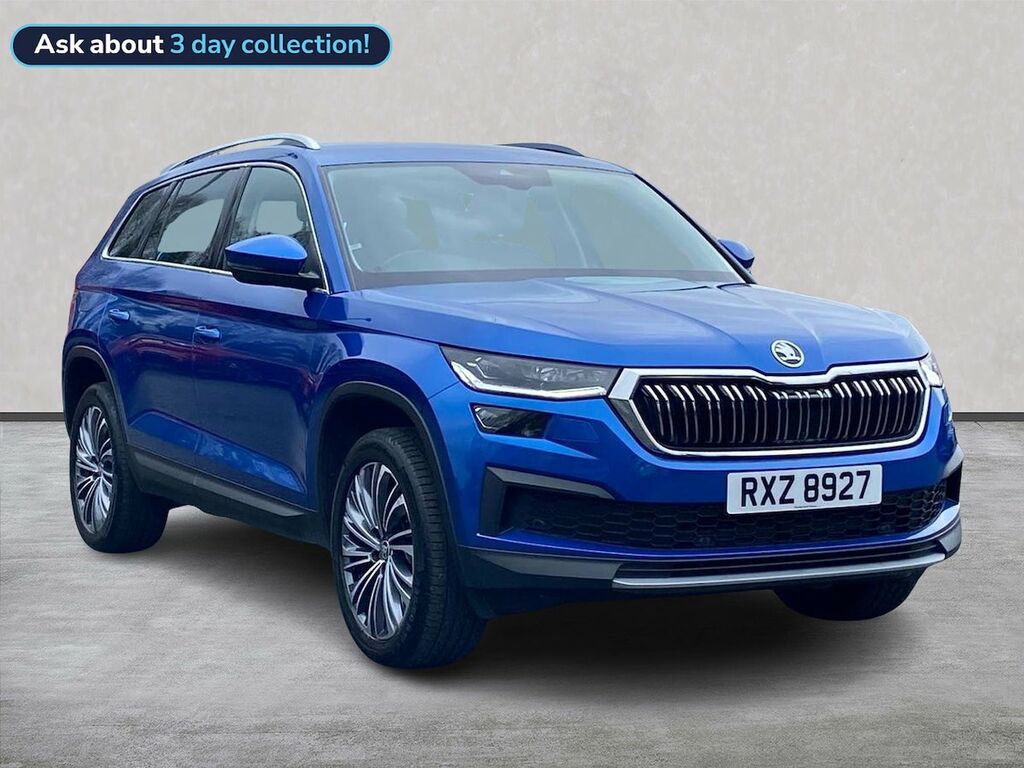 Skoda Kodiaq 1.5 Tsi Se L Executive Dsg 7 Seat Blue
