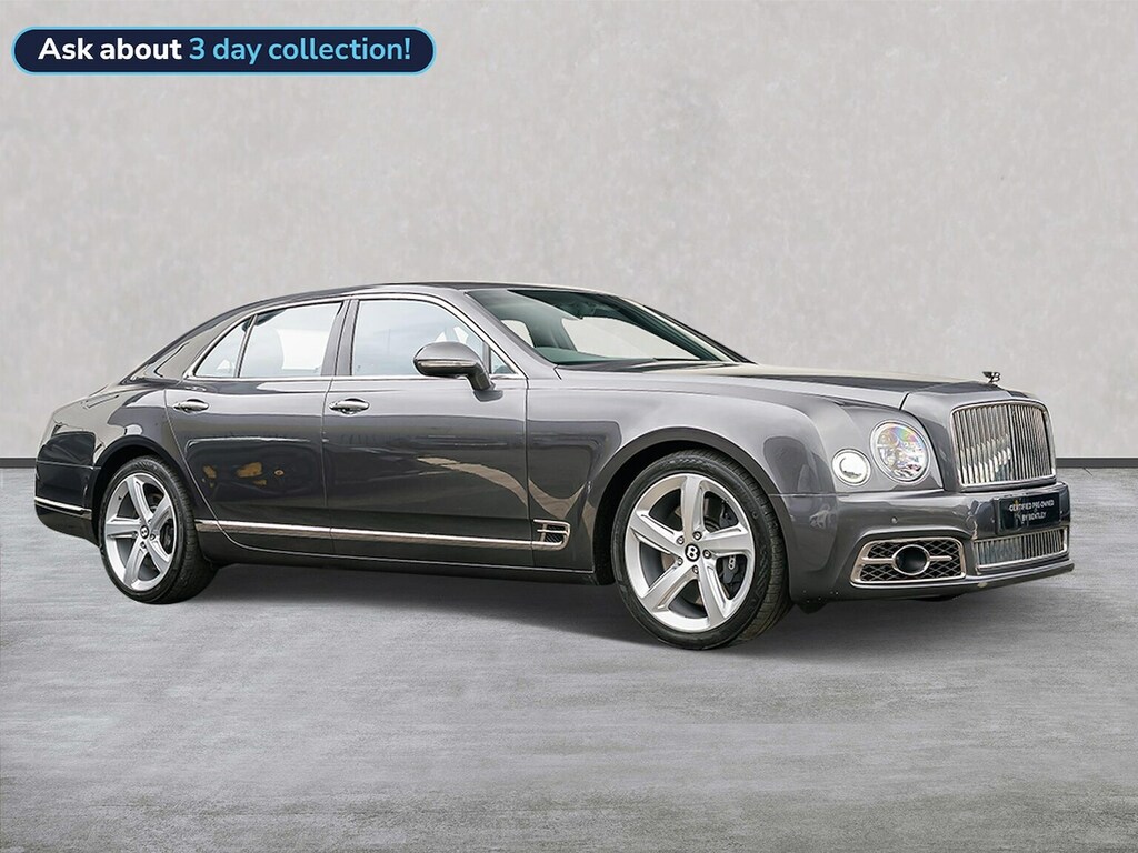 Bentley Mulsanne 6.75 V8 Speed Saloon Euro 6 530 B Grey