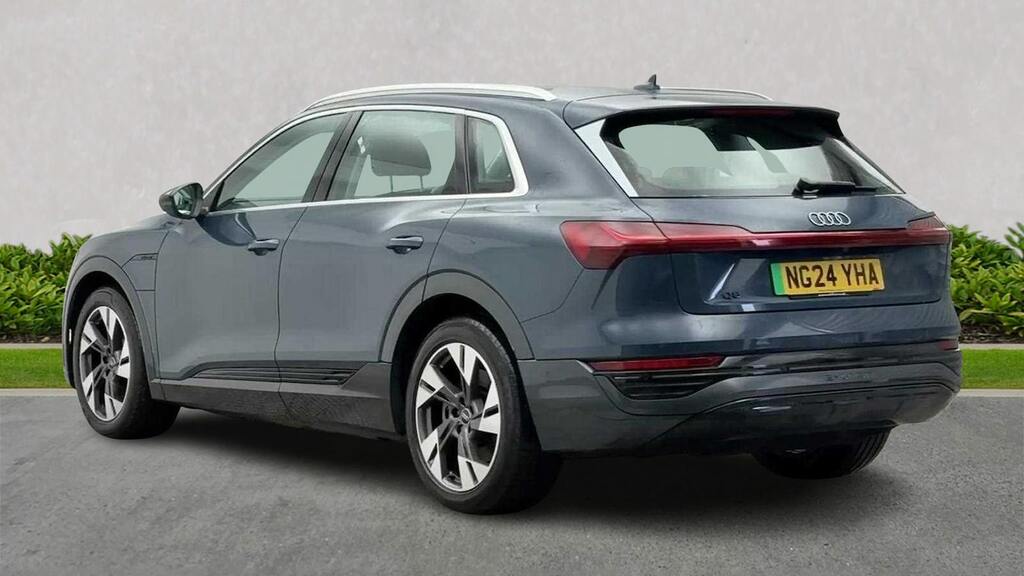 Audi Q8 e tron 50 Sport Suv Quattro 95Kwh 11Kw NG24YHA Blue #2