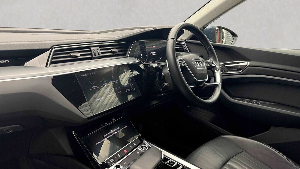 Audi Q8 e tron 50 Sport Suv Quattro 95Kwh 11Kw NG24YHA Blue #5