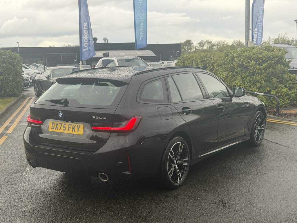 BMW 3 Series 330E 22.3 Kwh M Sport Step DX75FKY Black #3