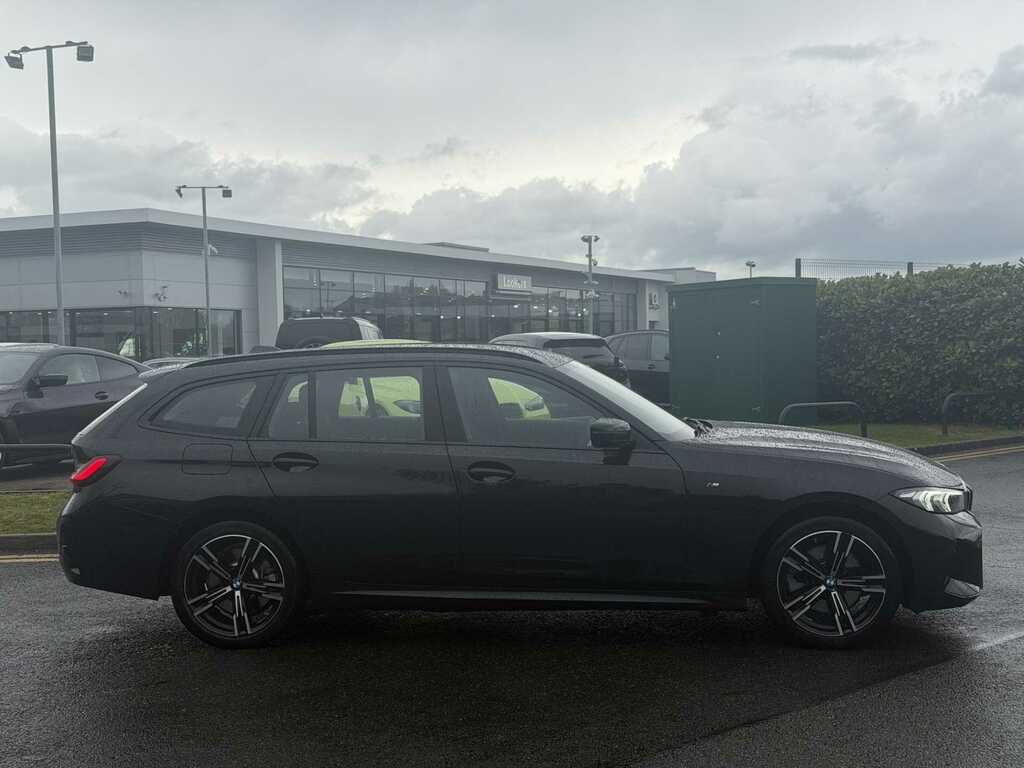 BMW 3 Series 330E 22.3 Kwh M Sport Step DX75FKY Black #2