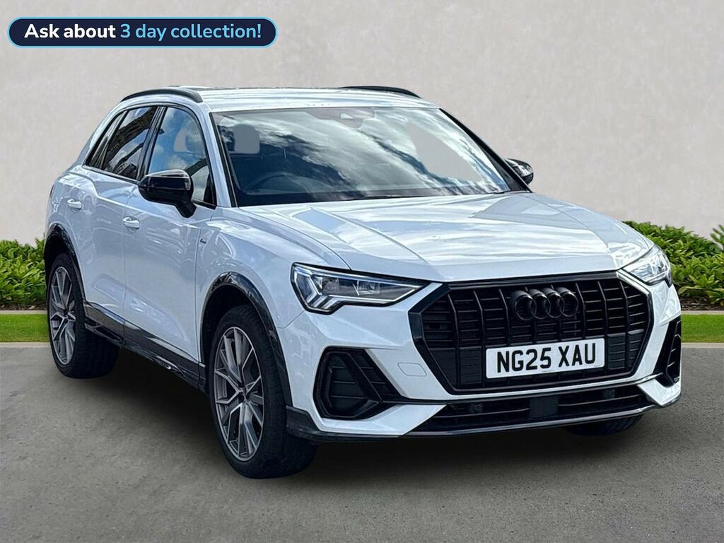 Audi Q3 35 Tfsi Black Edition S Tronic Tech Pack White