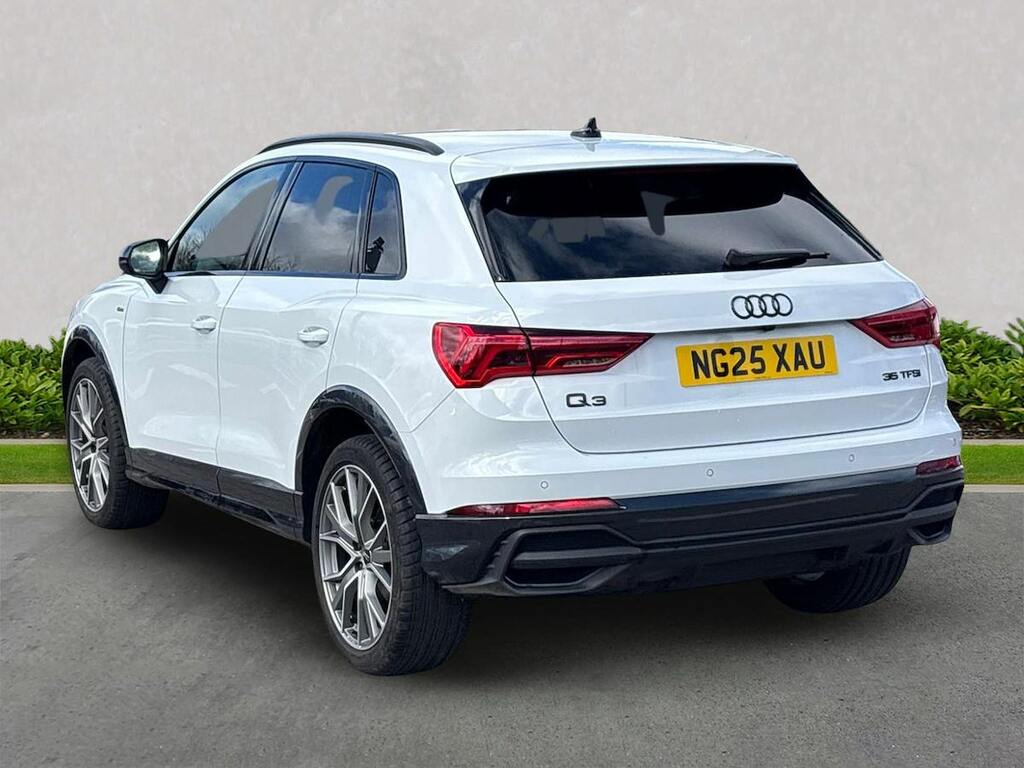 Audi Q3 35 Tfsi Black Edition S Tronic Tech Pack NG25XAU White #2