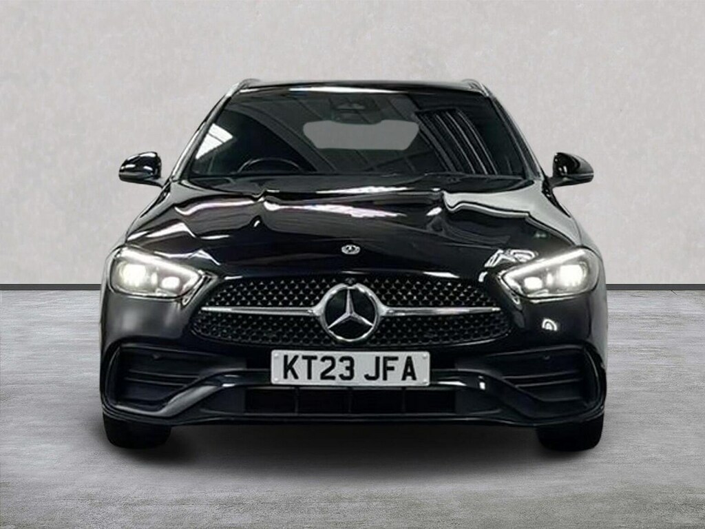 Mercedes-Benz C Class 2.0 C300e 25.4Kwh Amg Line Premium Plus Estate 5 KT23JFA Black #5