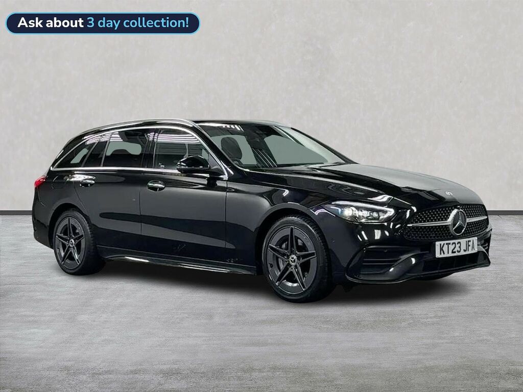 Mercedes-Benz C Class 2.0 C300e 25.4Kwh Amg Line Premium Plus Estate 5 Black