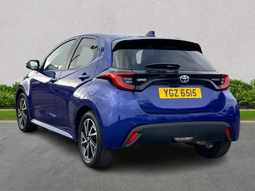 Toyota Yaris 1.5 Vvt-h Design Hatchback Hybrid E-cvt YGZ6515 Blue #2