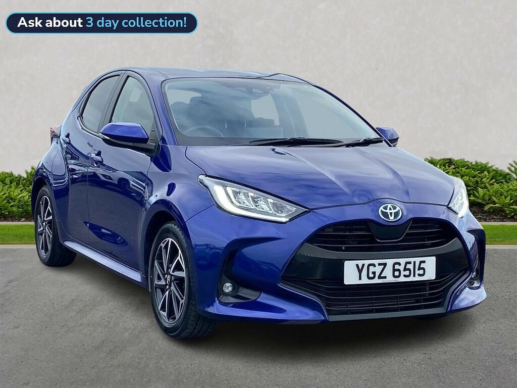 Toyota Yaris 1.5 Vvt-h Design Hatchback Hybrid E-cvt Blue