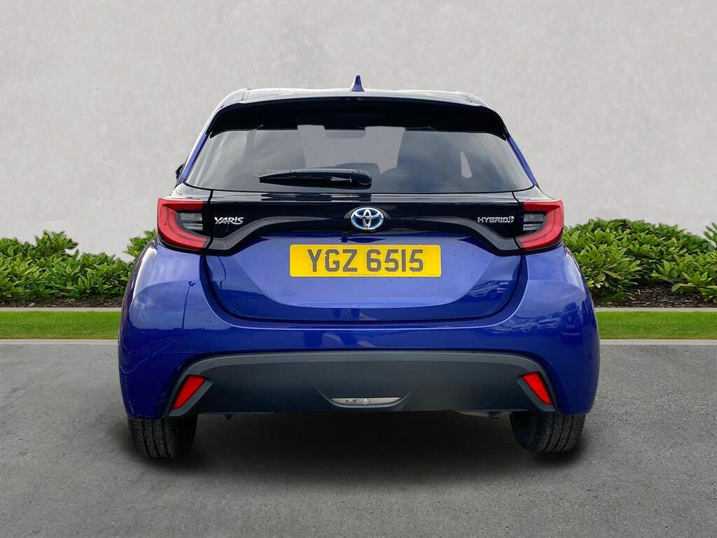 Toyota Yaris 1.5 Vvt-h Design Hatchback Hybrid E-cvt YGZ6515 Blue #4