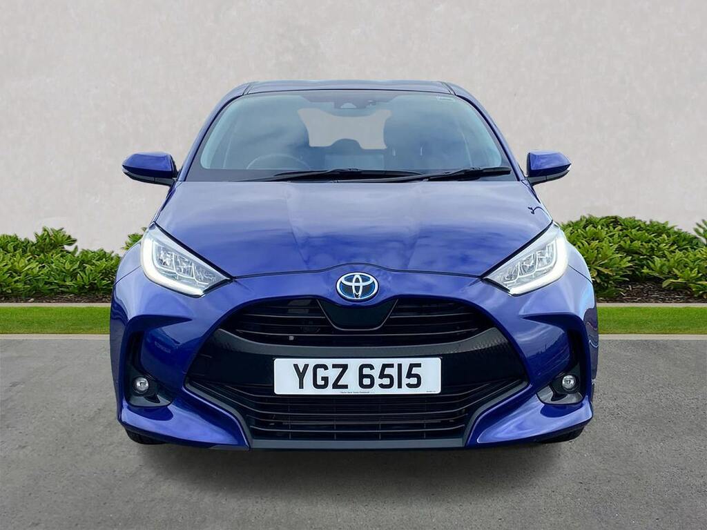 Toyota Yaris 1.5 Vvt-h Design Hatchback Hybrid E-cvt YGZ6515 Blue #5