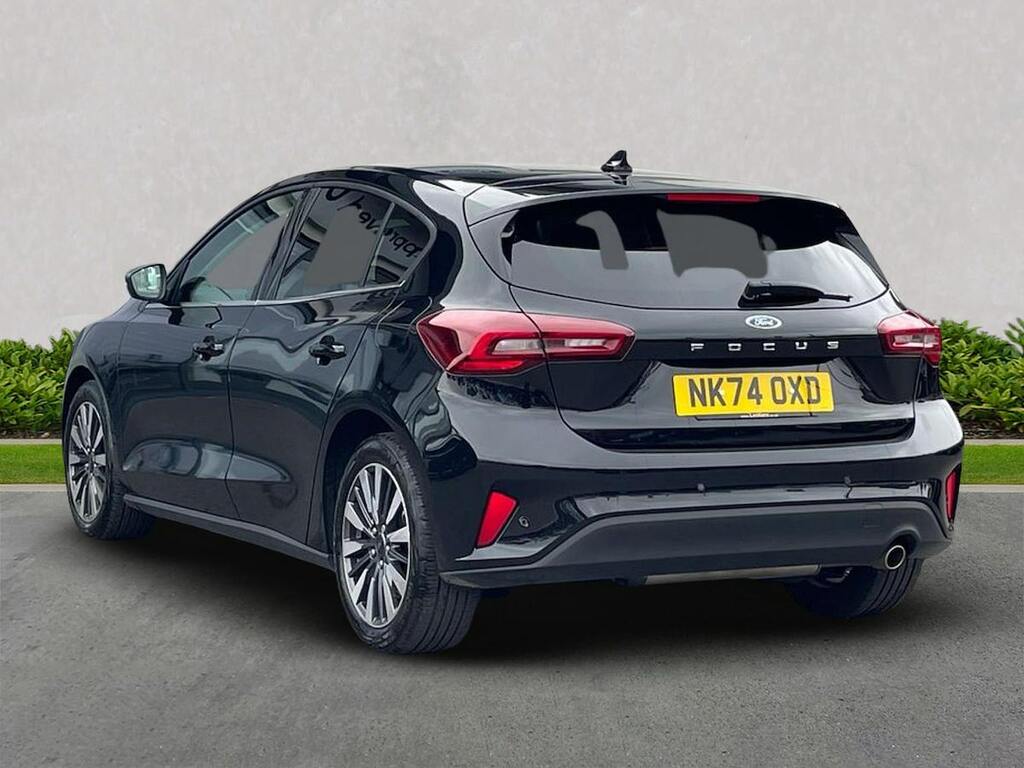 Ford Focus 1.0 Ecoboost Hybrid Mhev Titanium X NK74OXD Black #2