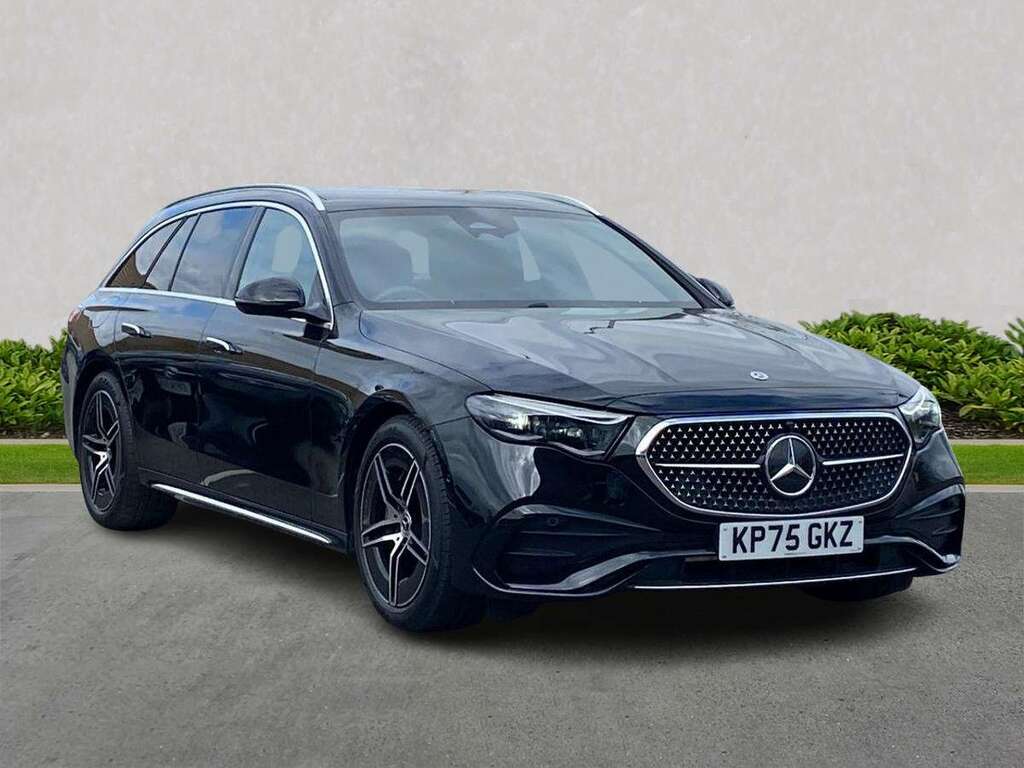 Mercedes-Benz E Class E220d Amg Line Premium Plus 9G-tronic Black
