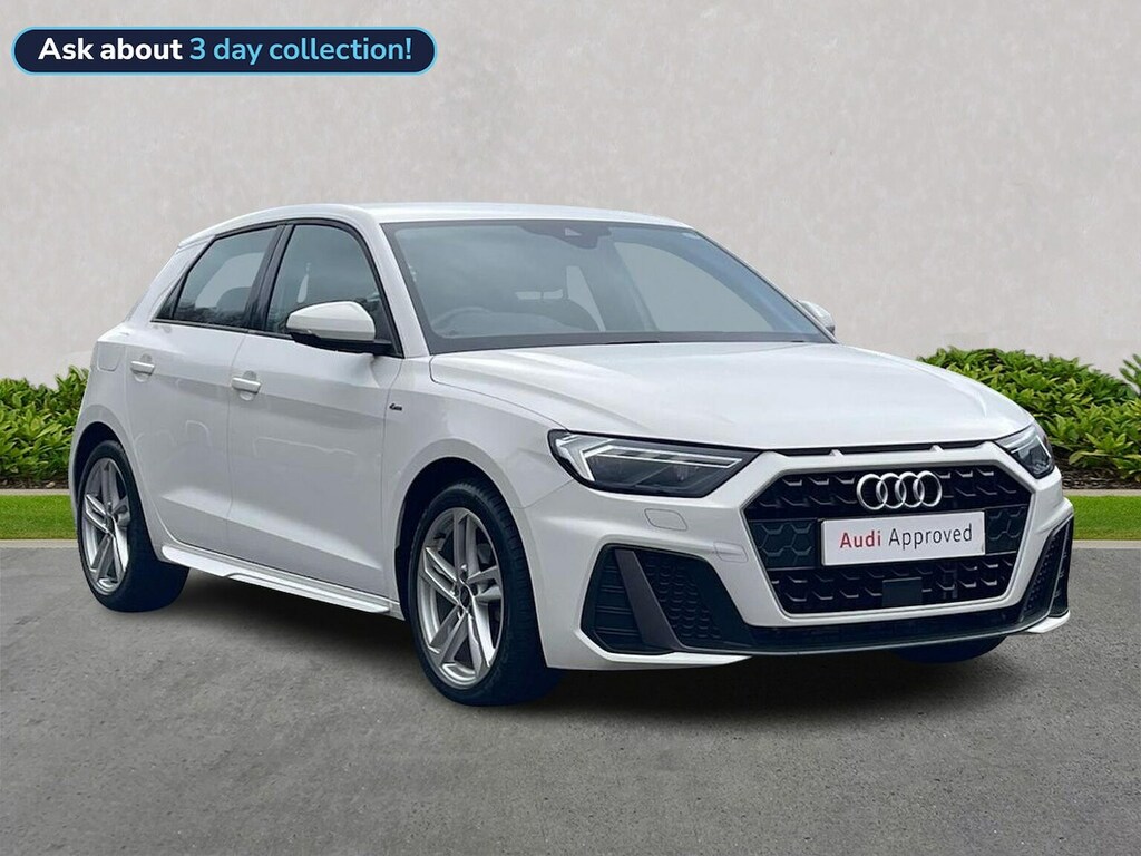 Audi A1 1.5 Tfsi 35 S Line Sportback S Tronic E White