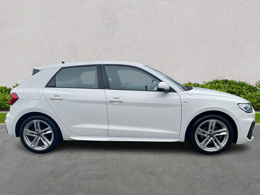 Audi A1 1.5 Tfsi 35 S Line Sportback S Tronic E SH23CFP White #3