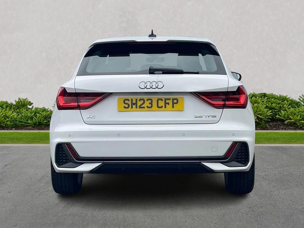 Audi A1 1.5 Tfsi 35 S Line Sportback S Tronic E SH23CFP White #4