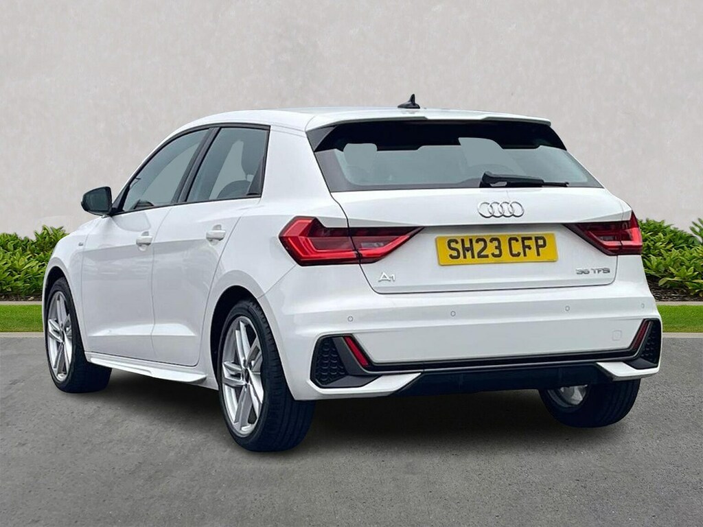 Audi A1 1.5 Tfsi 35 S Line Sportback S Tronic E SH23CFP White #2