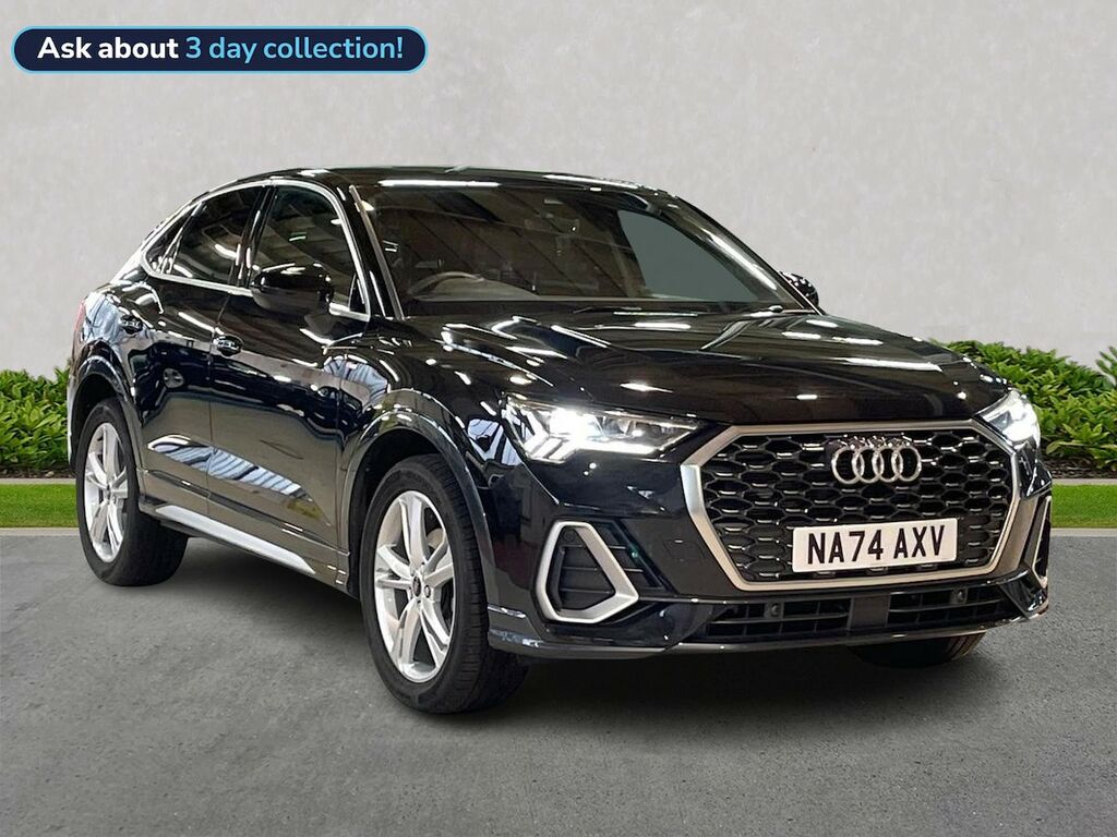 Audi Q3 1.5 Tfsi Cod 35 S Line Sportback S Tron Black