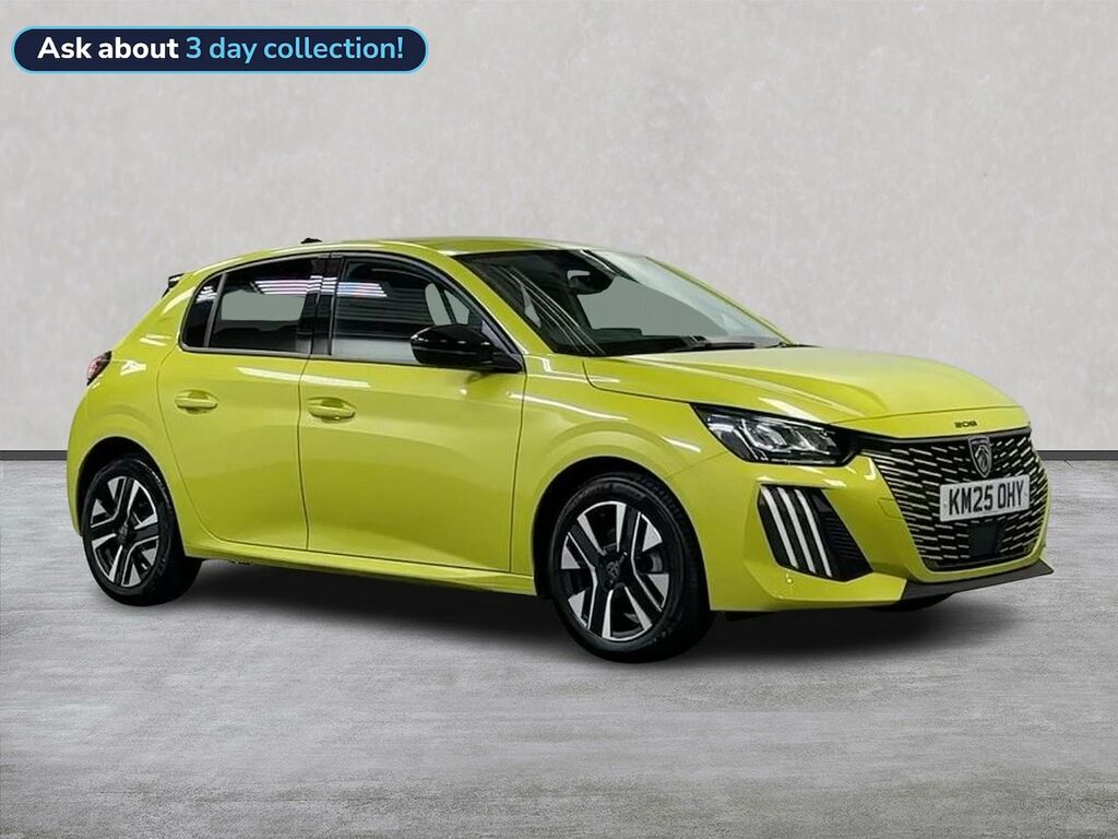 Peugeot 208 1.2 Puretech Allure Hatchback Eu Yellow