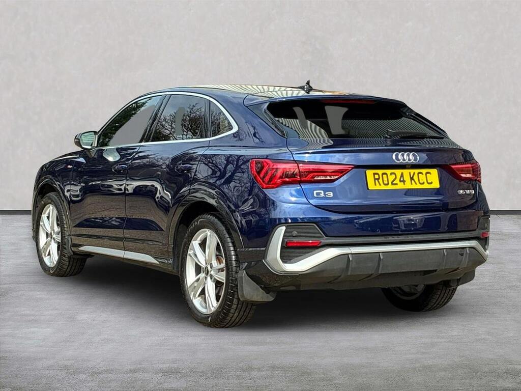 Audi Q3 1.5 Tfsi Cod 35 S Line Sportback S Tron RO24KCC Blue #2