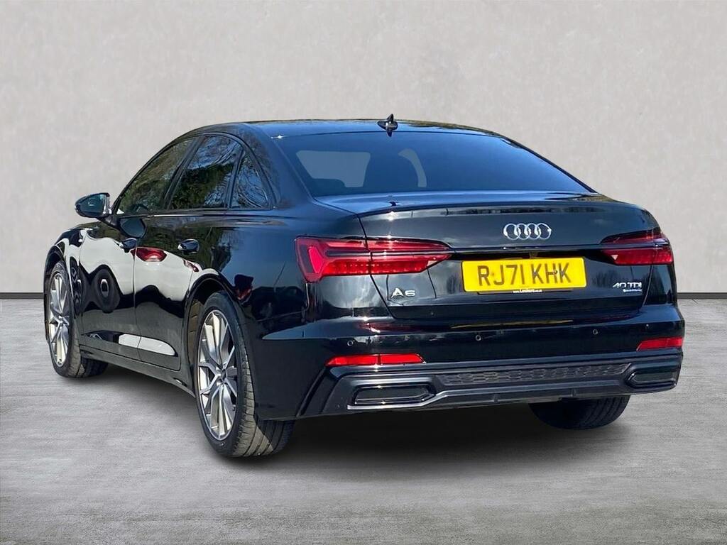 Audi A6 40 Tdi Quattro Black Edition S Tronic RJ71KHK Black #2