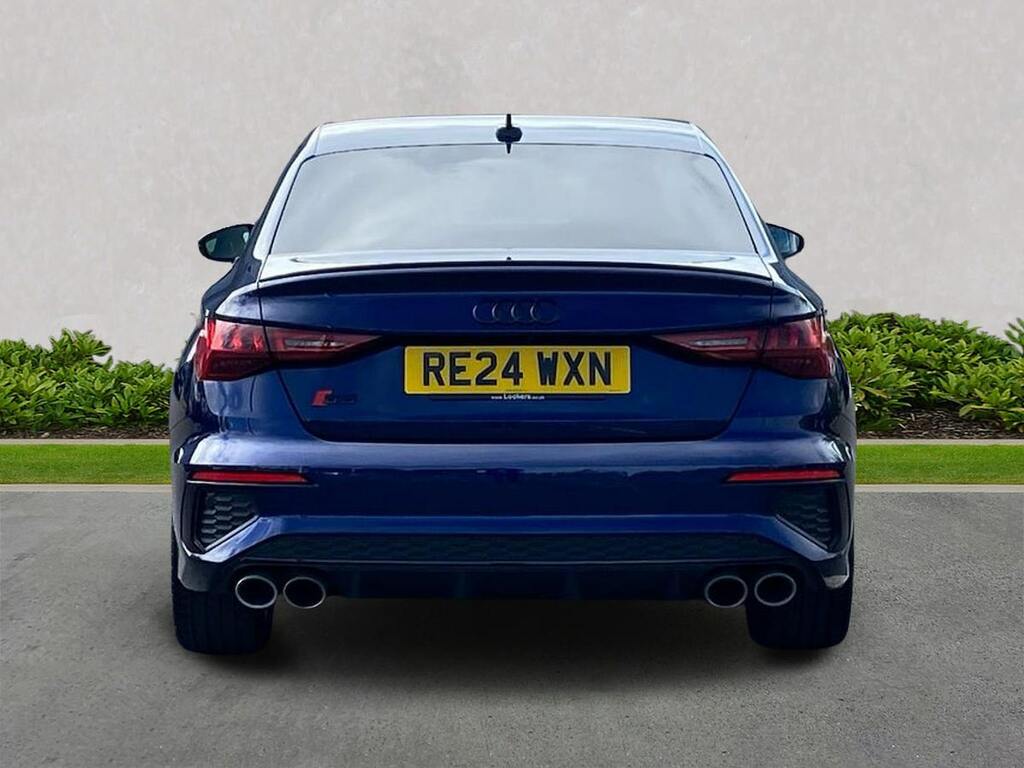 Audi A3 2.0 Tfsi Black Edition Saloon S Tronic RE24WXN Blue #4