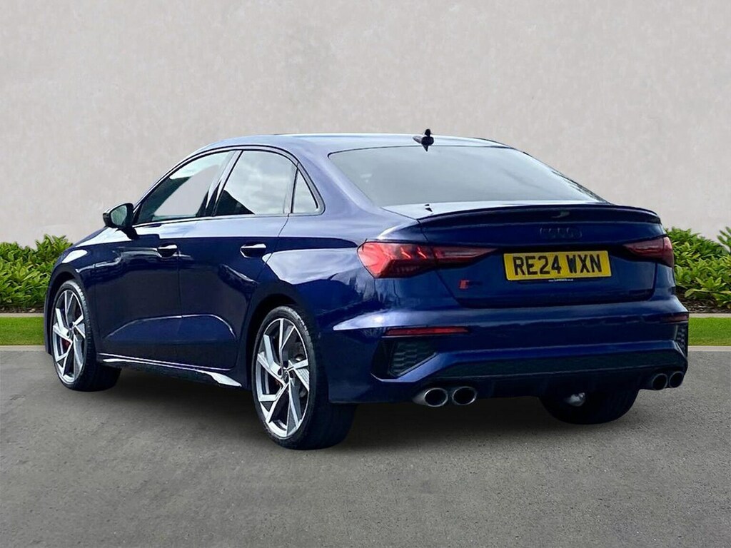 Audi A3 2.0 Tfsi Black Edition Saloon S Tronic RE24WXN Blue #2