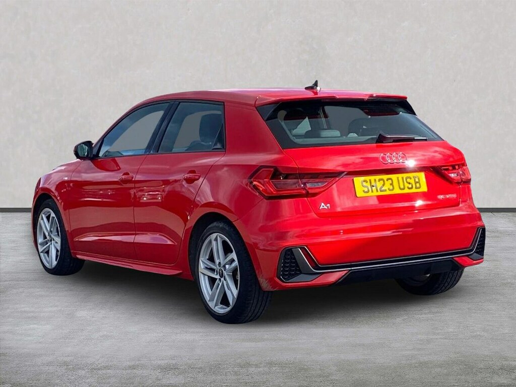 Audi A1 1.0 Tfsi 30 S Line Sportback Eur SH23USB Red #2