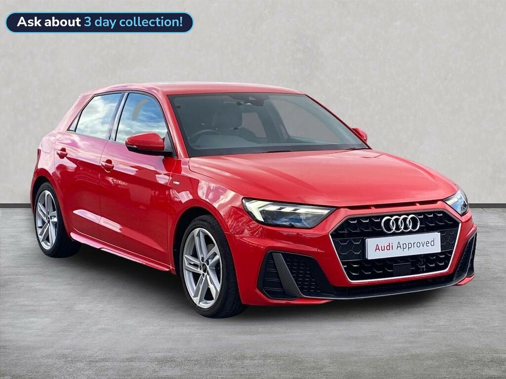 Audi A1 1.0 Tfsi 30 S Line Sportback Eur Red
