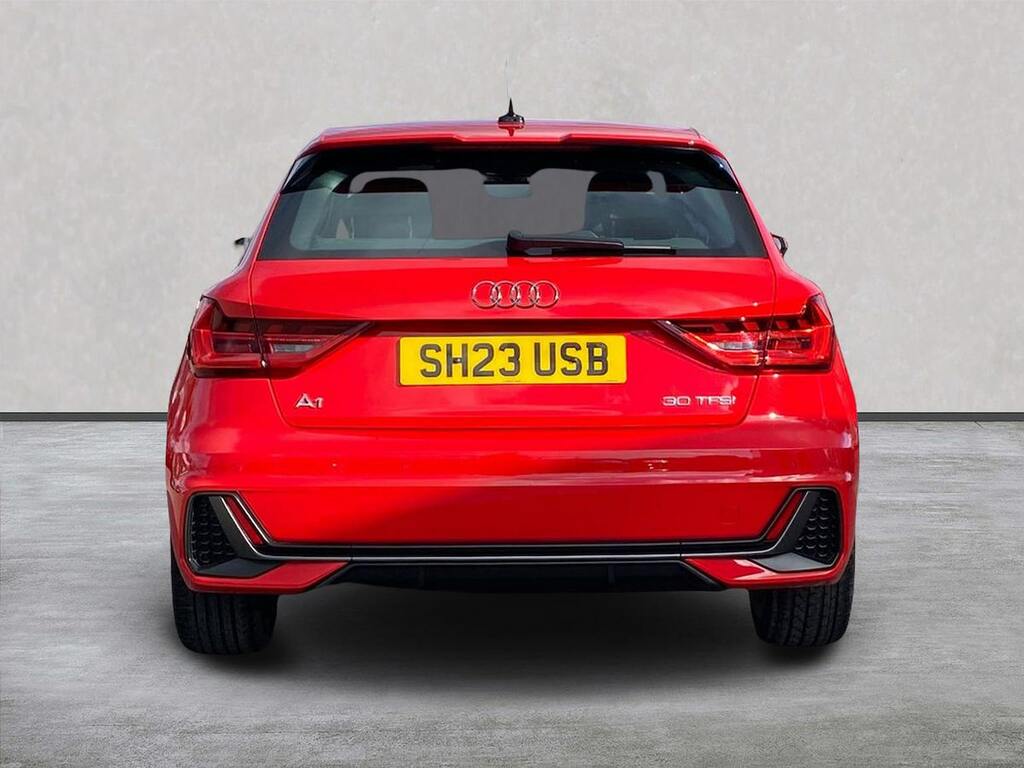 Audi A1 1.0 Tfsi 30 S Line Sportback Eur SH23USB Red #4
