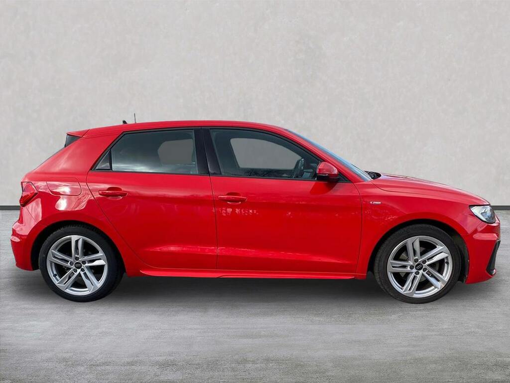 Audi A1 1.0 Tfsi 30 S Line Sportback Eur SH23USB Red #3