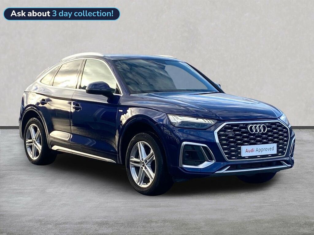 Audi Q5 2.0 Tfsi 45 S Line Sportback S Tronic Q Blue