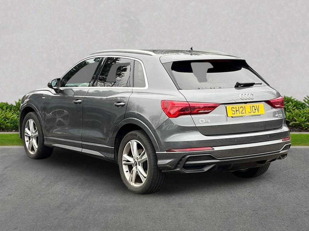 Audi Q3 2.0 Tdi 40 S Line Suv S Tronic Quattro SH21JOV Grey #2