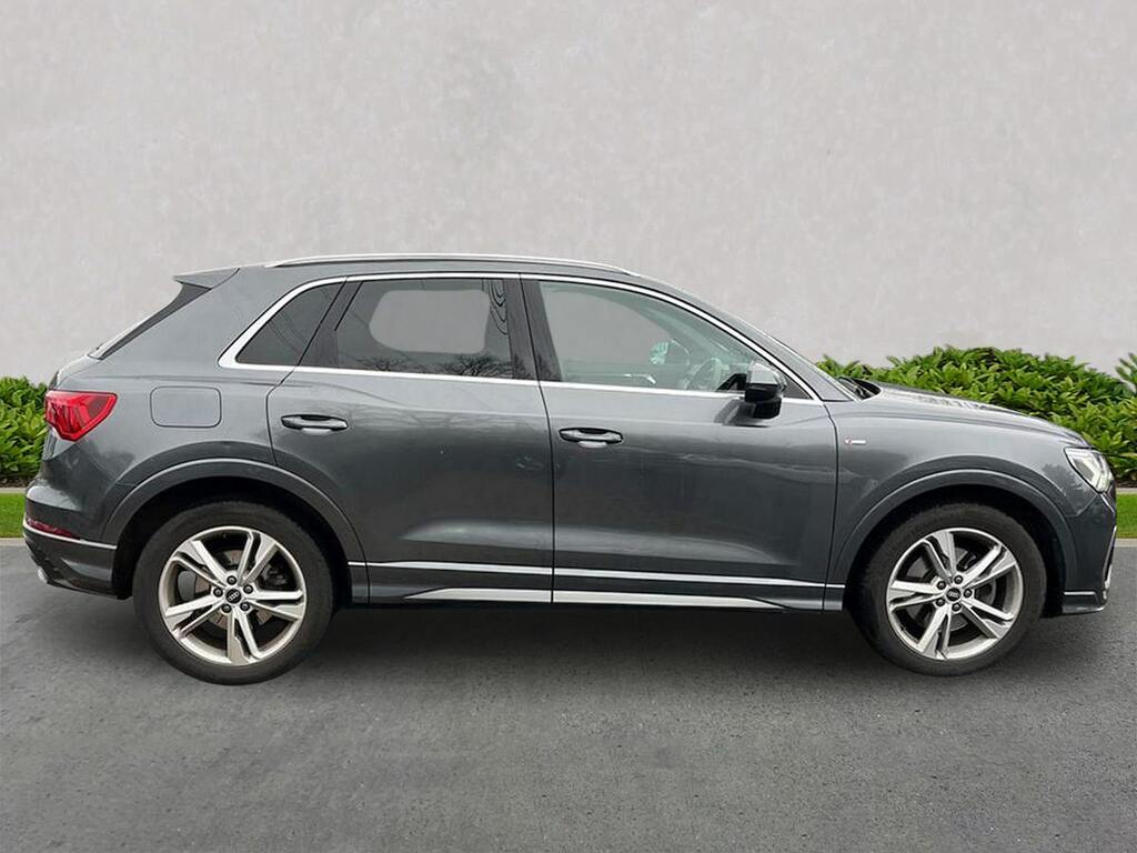 Audi Q3 2.0 Tdi 40 S Line Suv S Tronic Quattro SH21JOV Grey #3