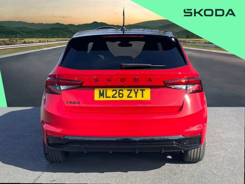 Skoda Fabia 1.5 Tsi Monte Carlo Edition Hatchback D ML26ZYT Red #4